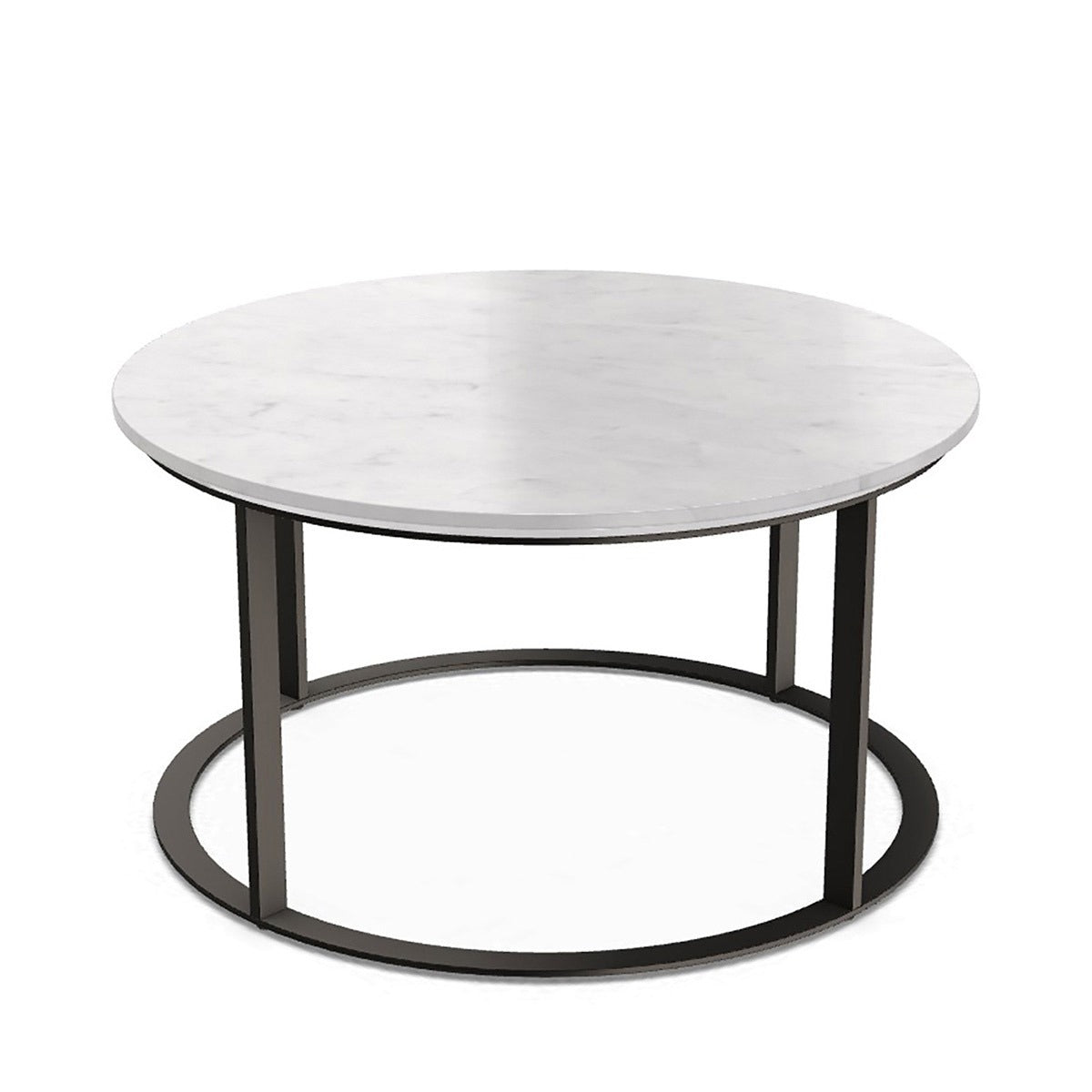 Mera Coffee Table Small | Bianco Carrara Marble Top