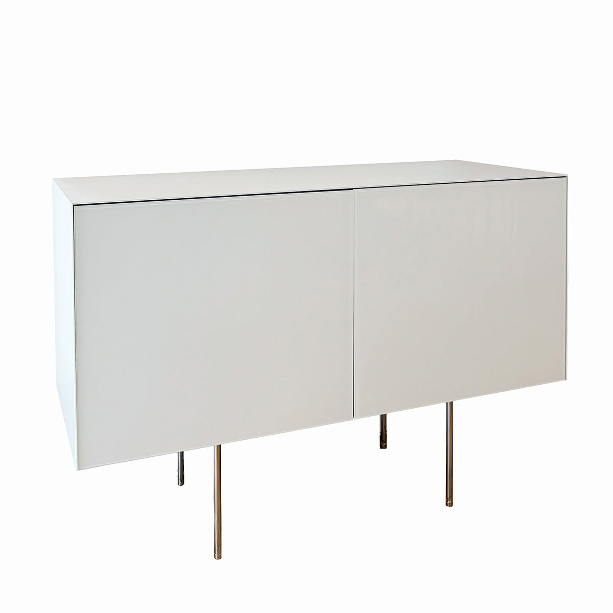 Magic Box Credenza 2 Door | White Glossy Lacquered