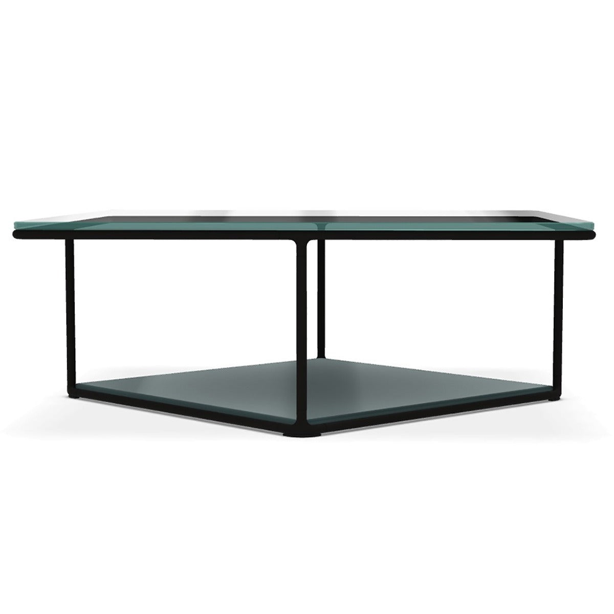 Lemante Coffee Table 80cm | Extralight Glass Top