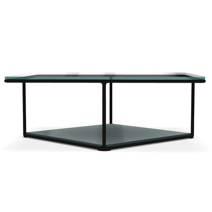 Lemante Coffee Table 80cm | Extralight Glass Top