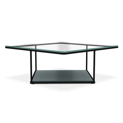 Lemante Coffee Table 80cm | Extralight Glass Top