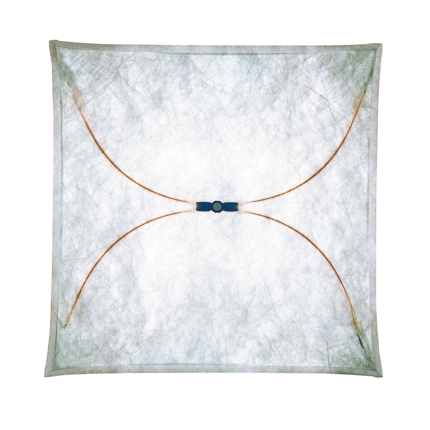 Ariette 2 Wall Lamp | White Synthetic Fabric