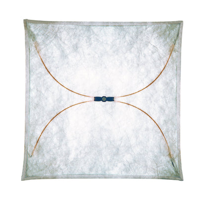 Ariette 2 Wall Lamp | White Synthetic Fabric