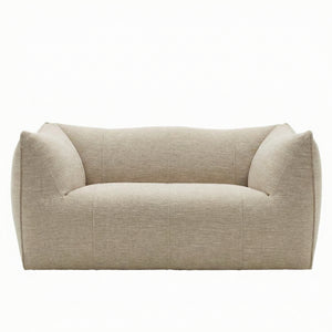 Le Bambole 2 Seat Sofa | Ecru Bormio Fabric Upholstery - Generated