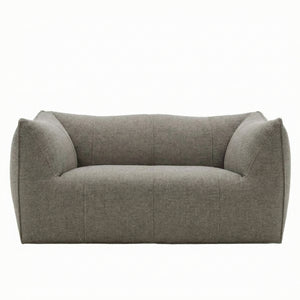 Le Bambole 2 Seat Sofa | Grey Bormio Fabric Upholstery - Generated