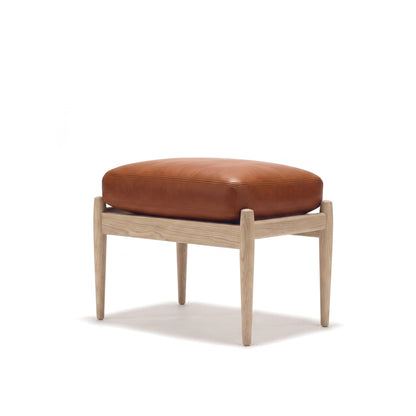 Paperknife Ottoman | Cognac Matt Leather L4SO-DU21000 - Generated