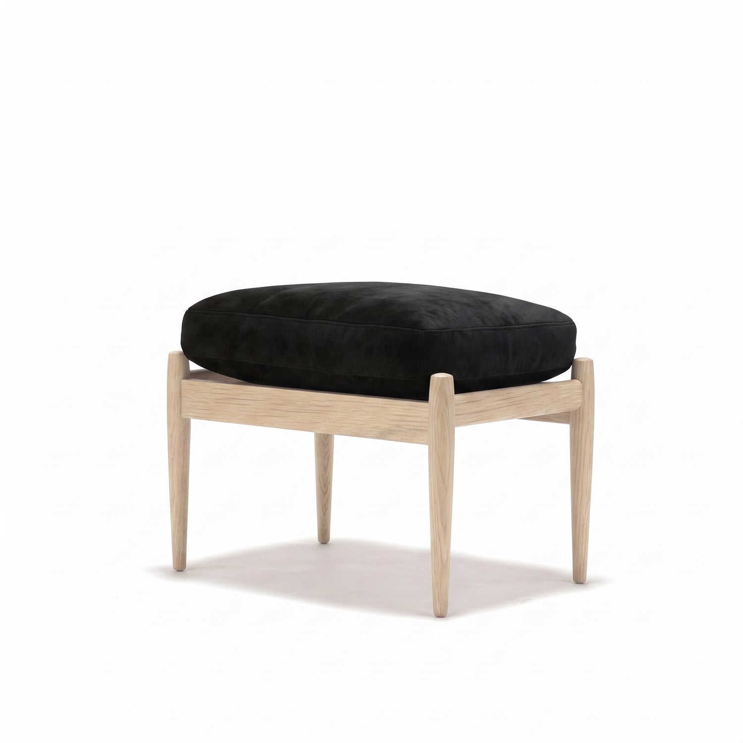 Paperknife Ottoman | Anthracite Matt Leather L4SO-DU21003 - Generated