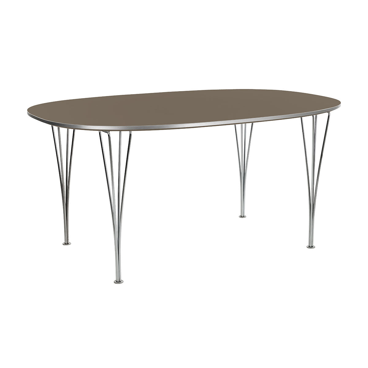 Superellipse Dining Table | Brown Ottawa Fenix Top