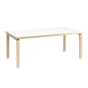 83 Aalto Table Rectangular | White Laminate Top