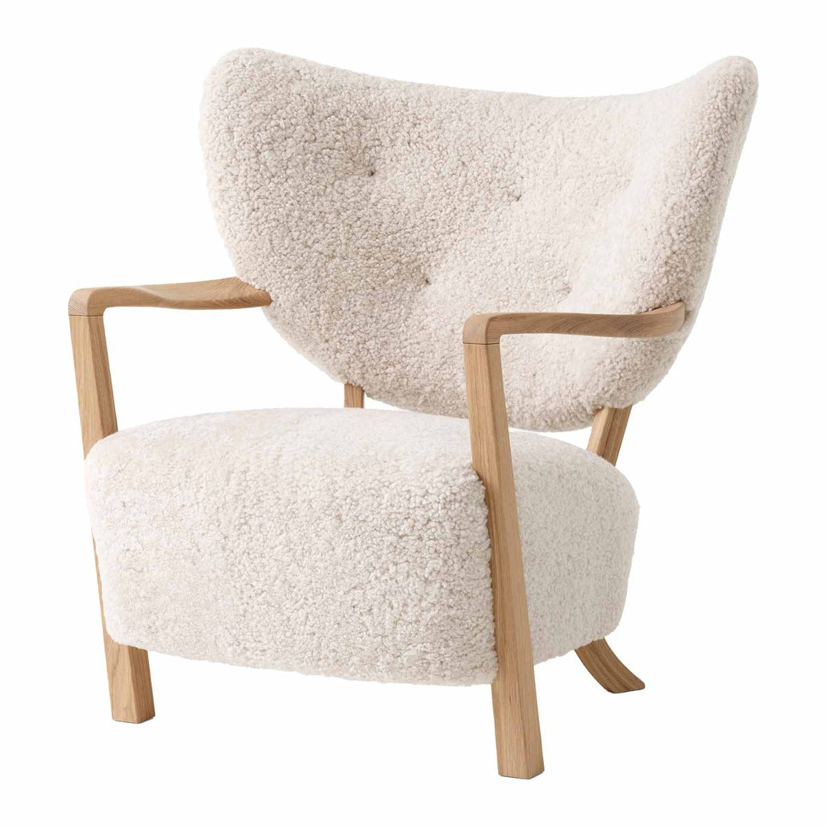 Wulff ATD2 Lounge Chair | Sheepskin Moonlight
