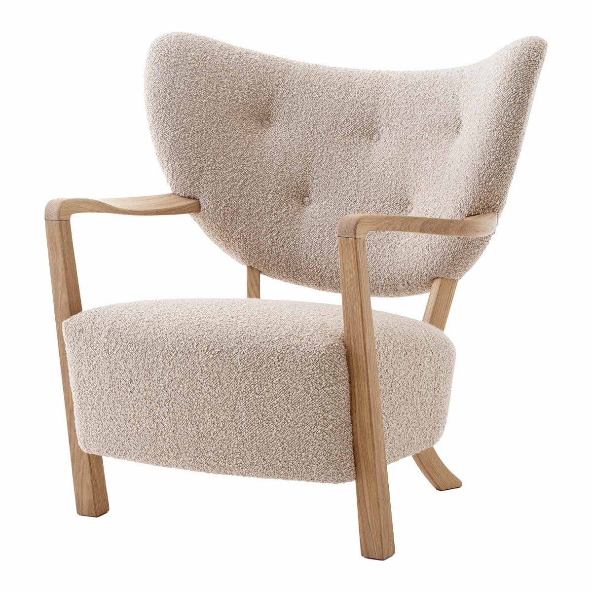 Wulff ATD2 Lounge Chair | Sand 003 Karakorum Fabric