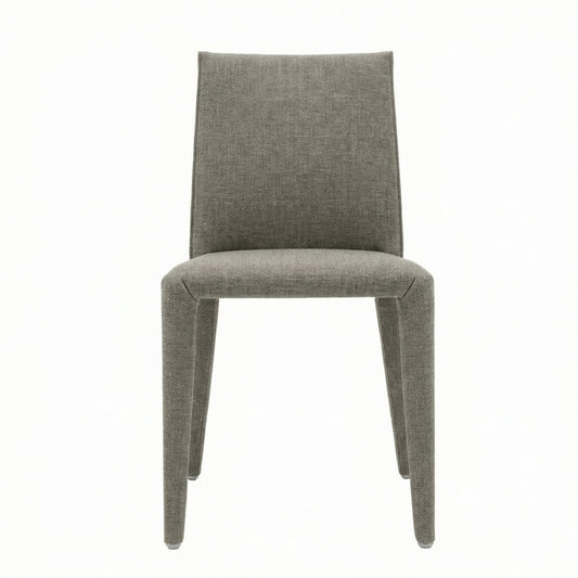 Vol Au Vent Dining Chair | Grey Bormio Fabric Upholstery - Generated