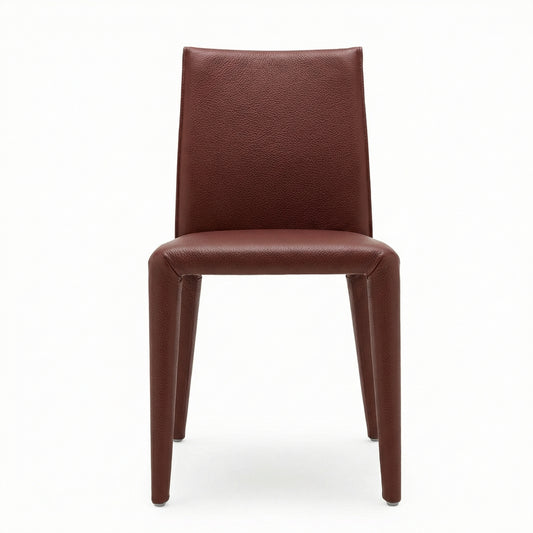 Vol Au Vent Dining Chair | Purple Koto Leather Upholstery - Generated