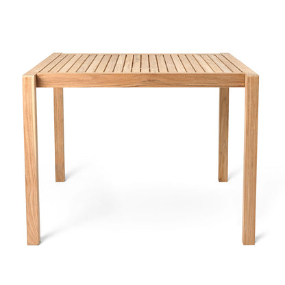 AH902 Square Outdoor Table | Untreated Teak