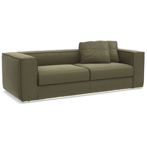 Neowall Sofa Bed 231cm | Olive Green 48 Tosca Upholstery