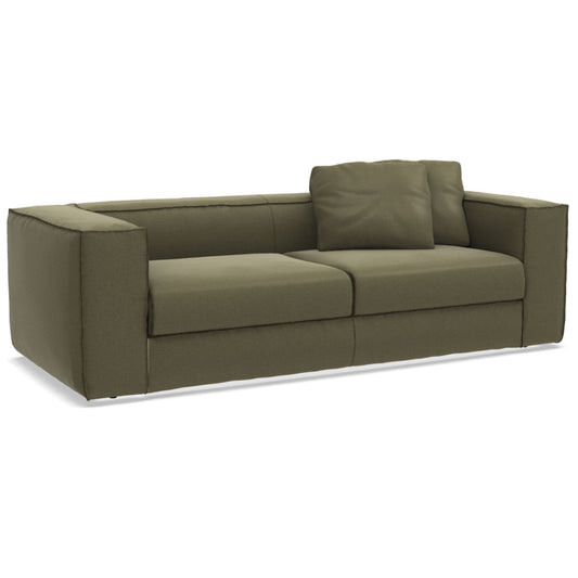 Neowall Sofa Bed 231cm | Olive Green 48 Tosca Upholstery