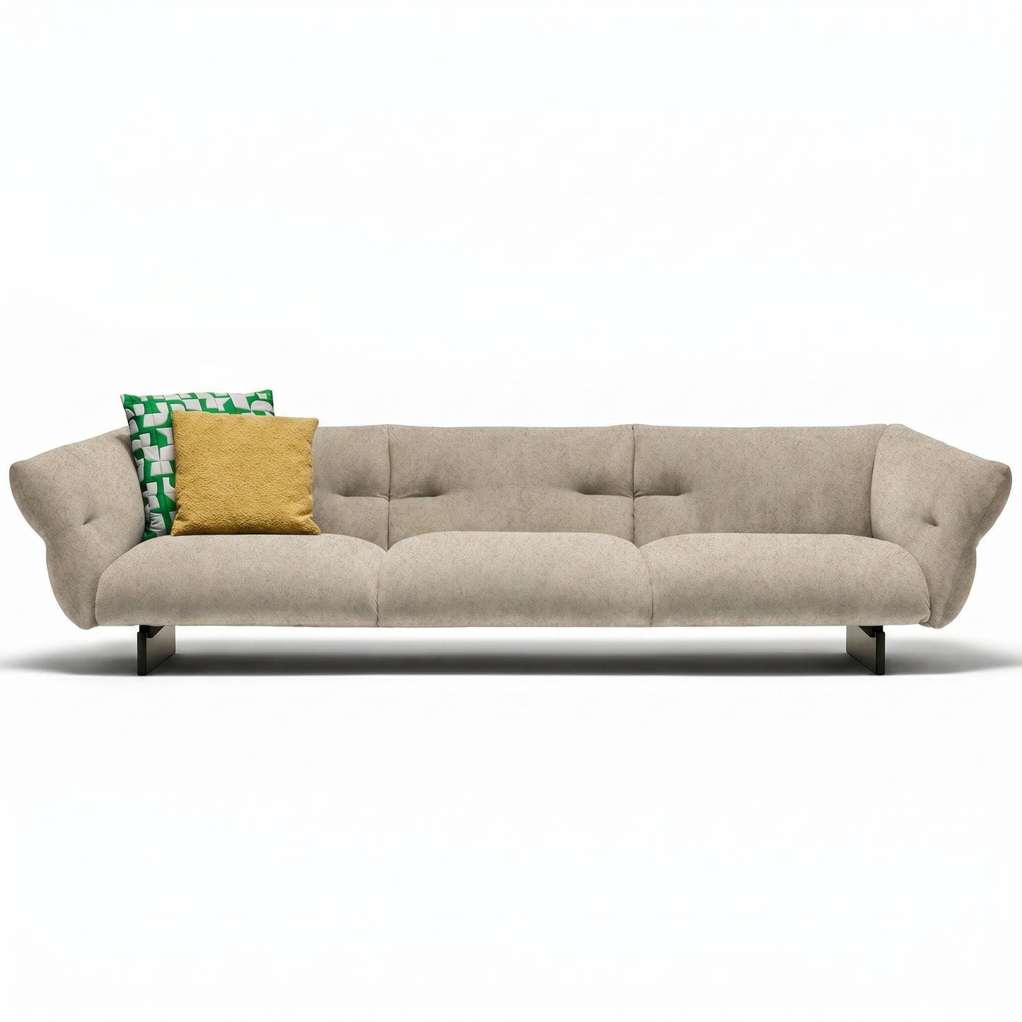 Moncloud Linear Sofa 315cm | Lincoln 13L571 Ash - Generated