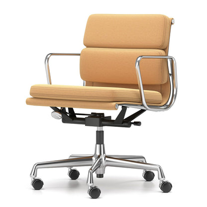 Soft Pad EA 217 Chair | Track 04 Cognac Mustard Fabric