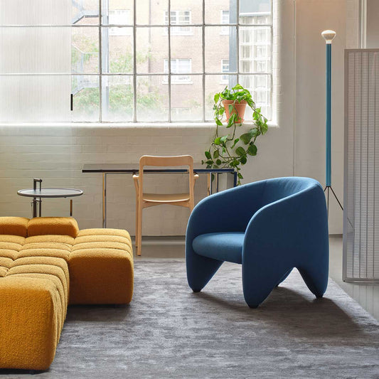 Yuzu Armchair | Pink Derby 19 Fabric