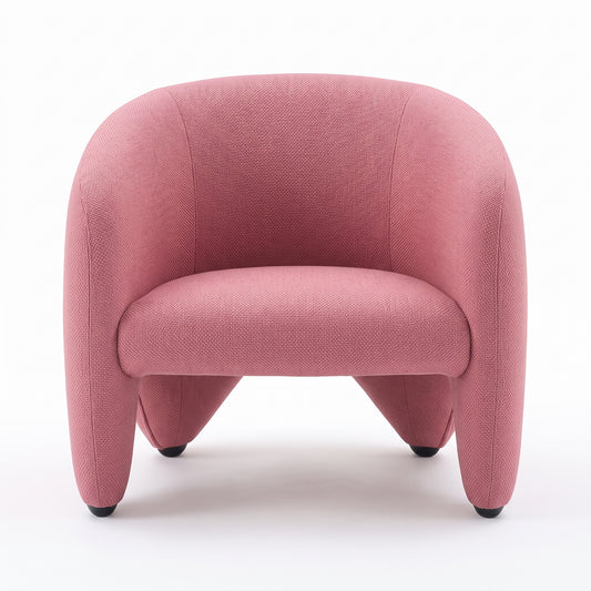 Yuzu Armchair | Pink Derby 19 Fabric - Generated