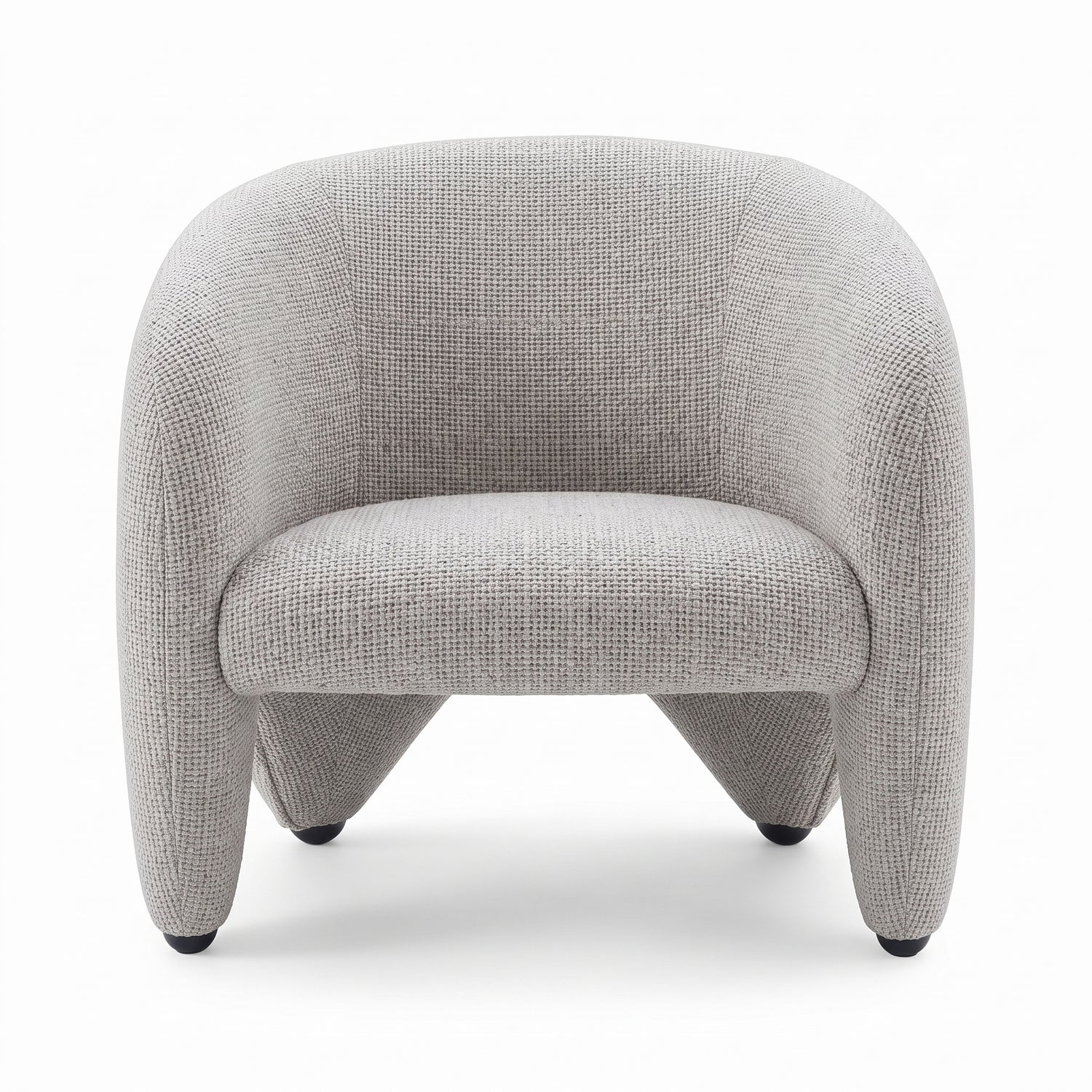 Yuzu Armchair | Stone Etoile 25 Fabric - Generated
