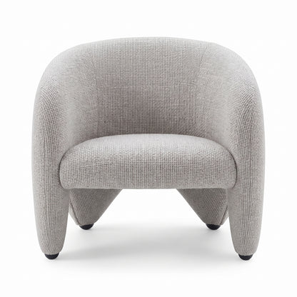 Yuzu Armchair | Stone Etoile 25 Fabric - Generated