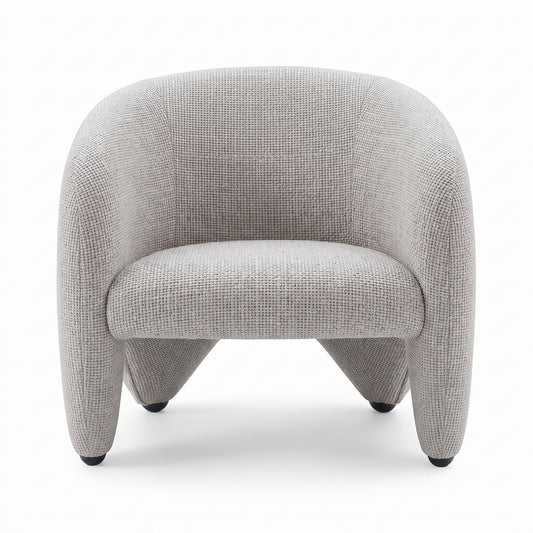 Yuzu Armchair | Stone Etoile 25 Fabric - Generated