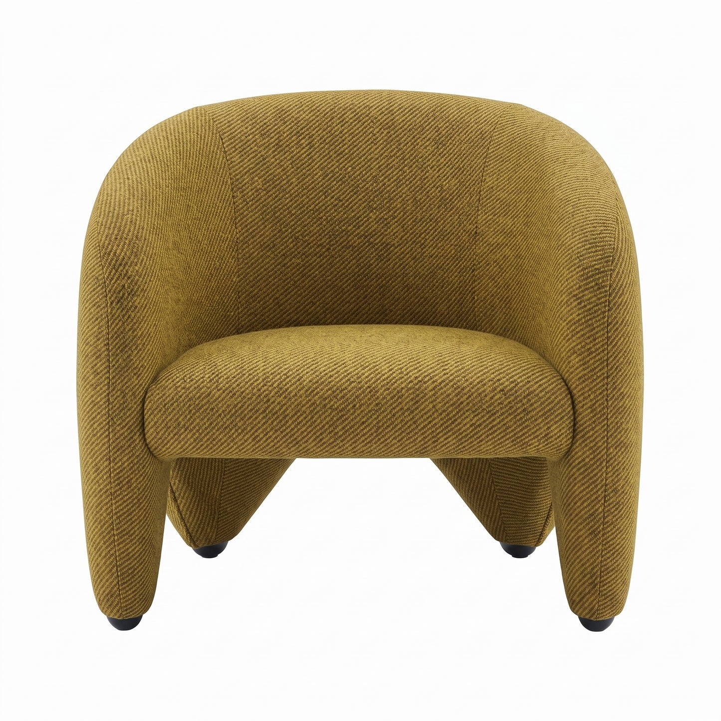 Yuzu Armchair | Lime Yellow Lama 805 Fabric - Generated