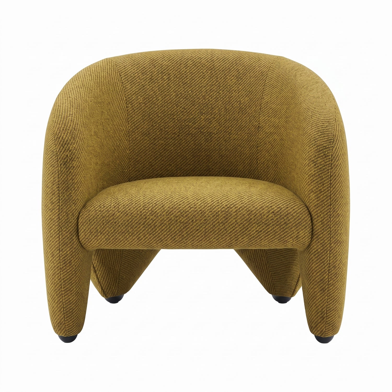 Yuzu Armchair | Lime Yellow Lama 805 Fabric - Generated