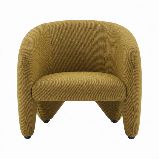 Yuzu Armchair | Lime Yellow Lama 805 Fabric - Generated