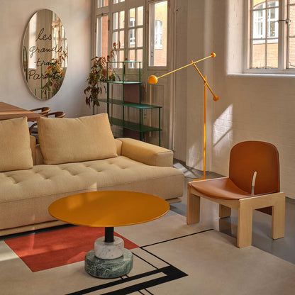 Scarpa 925 Lounge Chair | Cognac Saddle Leather Upholstery