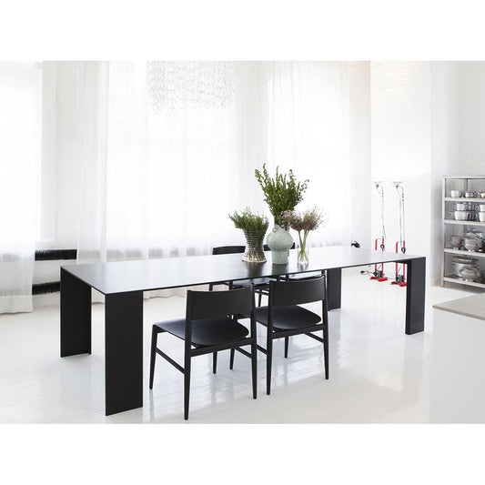 Metallico Table 248cm | Black Aluminium