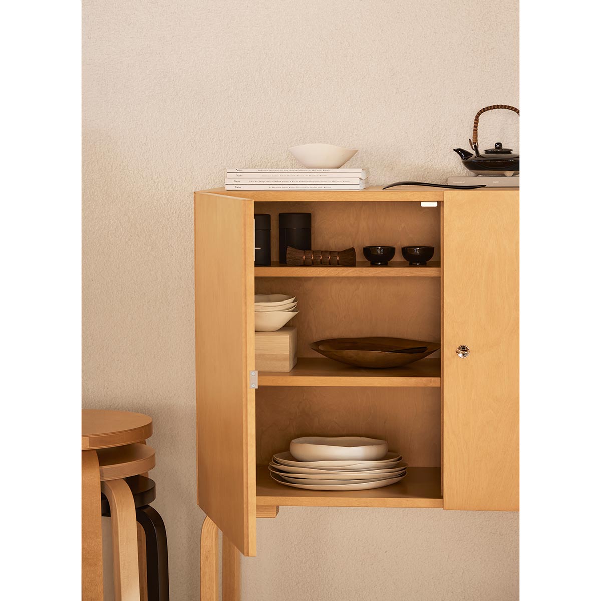 250 Cabinet | Honey Stained Birch Veneer