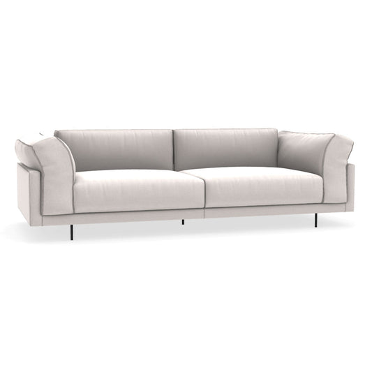 Echoo Sofa 222cm | White 01 Tosca Upholstery