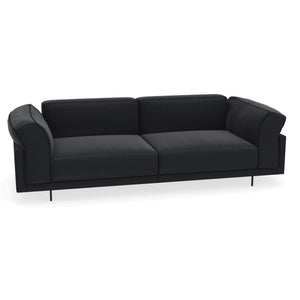 Echoo Sofa 222cm | Blue Black 05 Tosca Upholstery