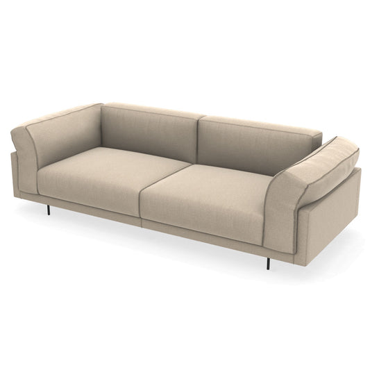 Echoo Sofa 222cm | Ice Grey 22 Tosca Upholstery
