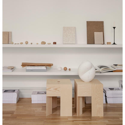 TriAngle Stool | Natural Ashwood