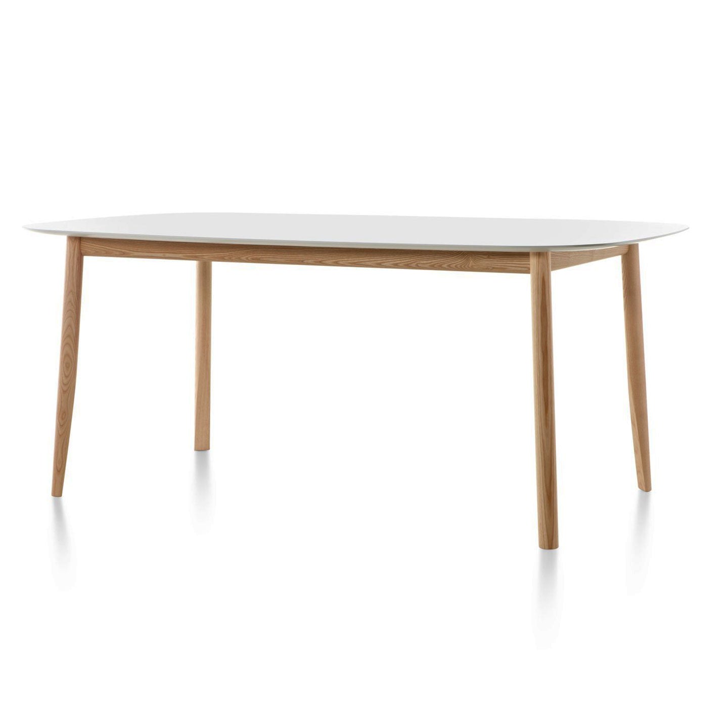 Branca Table | Matt White Lacquered Top