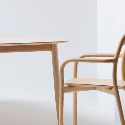 Branca Table | Matt White Lacquered Top