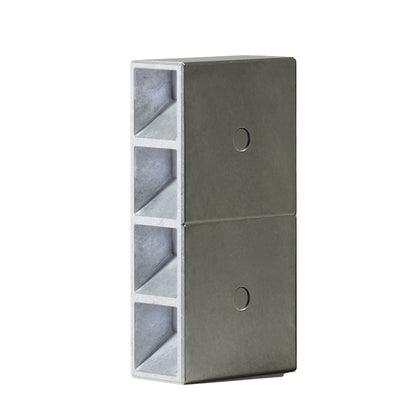 Tsai Table Light | Tumbled Aluminium