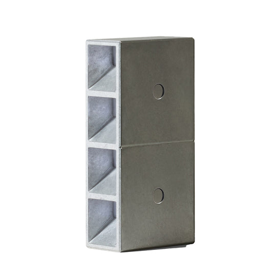 Tsai Table Light | Tumbled Aluminium