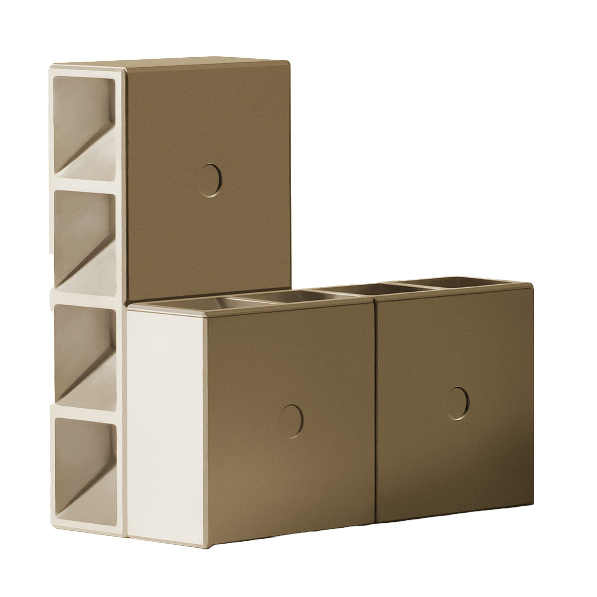 Tsai Table Light | Champagne Aluminium