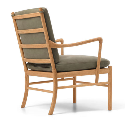 OW149 Colonial Chair | Jade Terra Leather