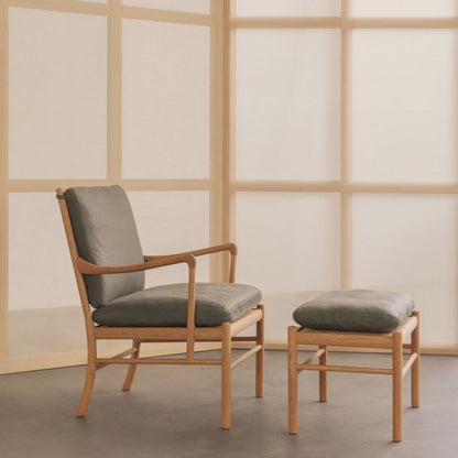 OW149 Colonial Chair | Jade Terra Leather