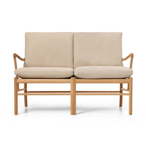 OW149-2 Colonial Sofa | Lime Terra Leather