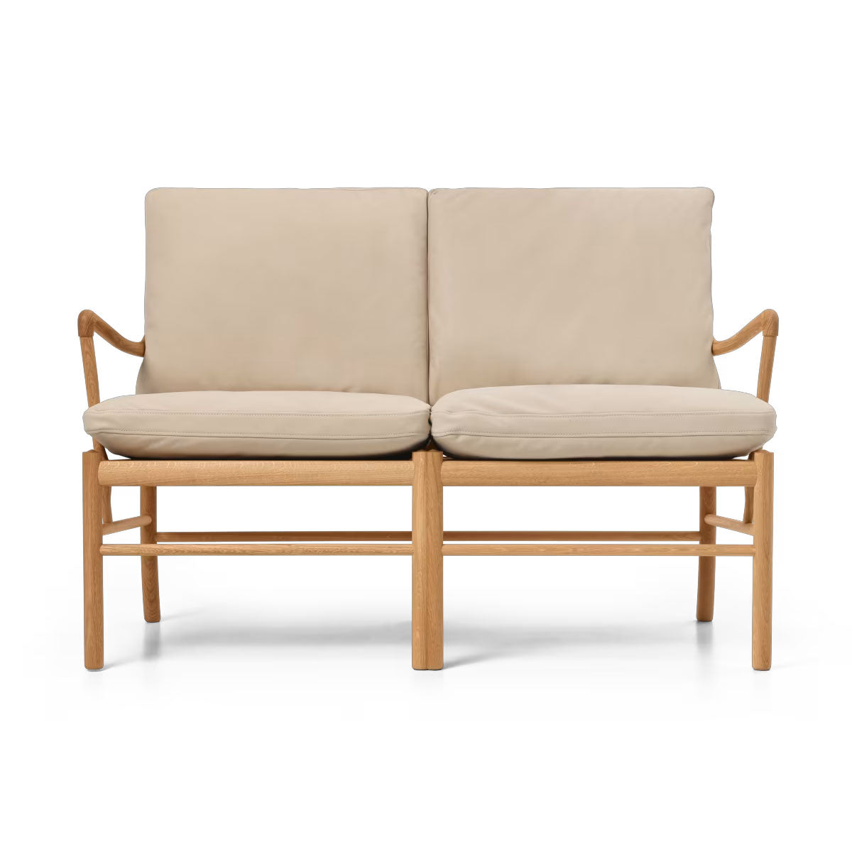 OW149-2 Colonial Sofa | Lime Terra Leather