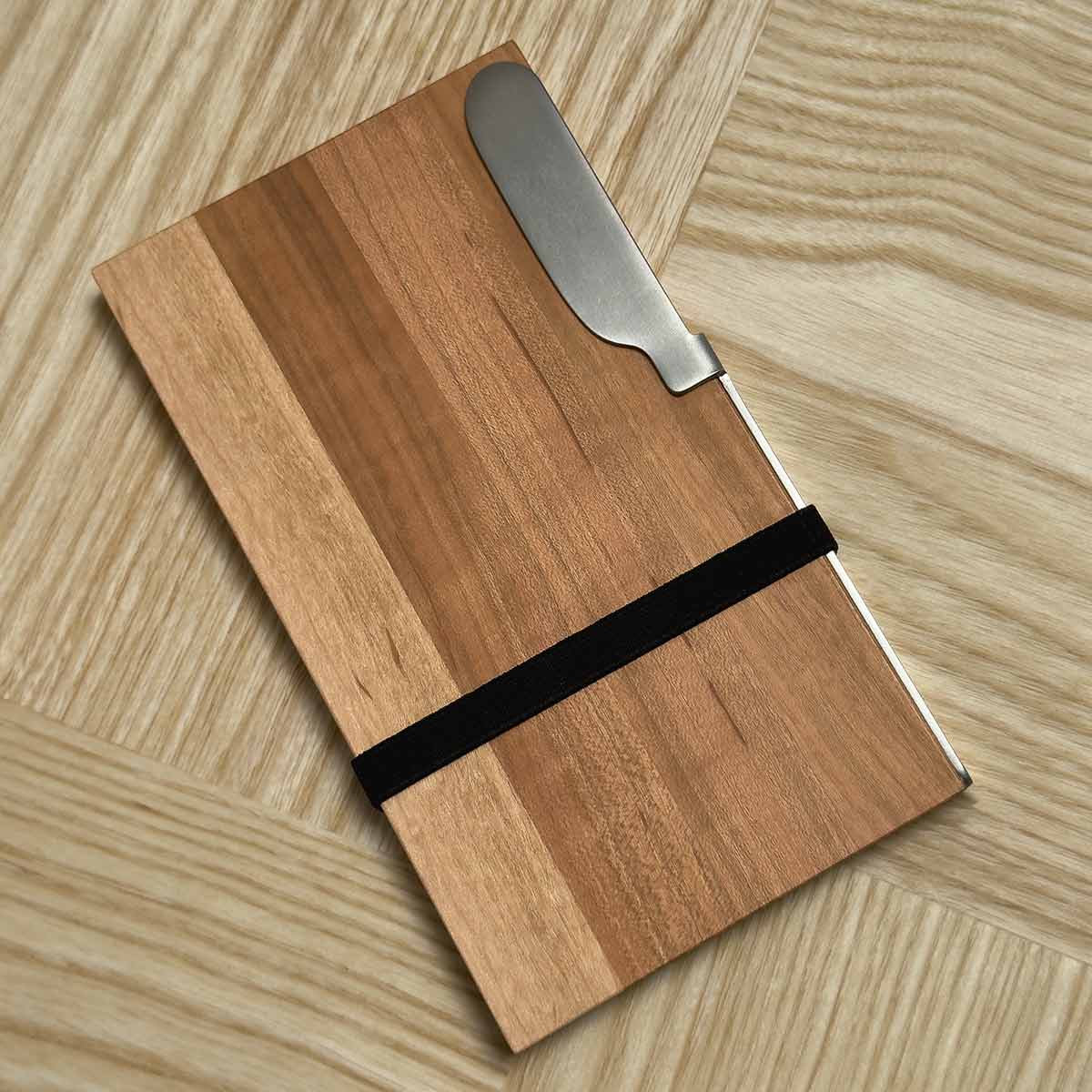 Oku Butter Knife and Board | Sakura Wood