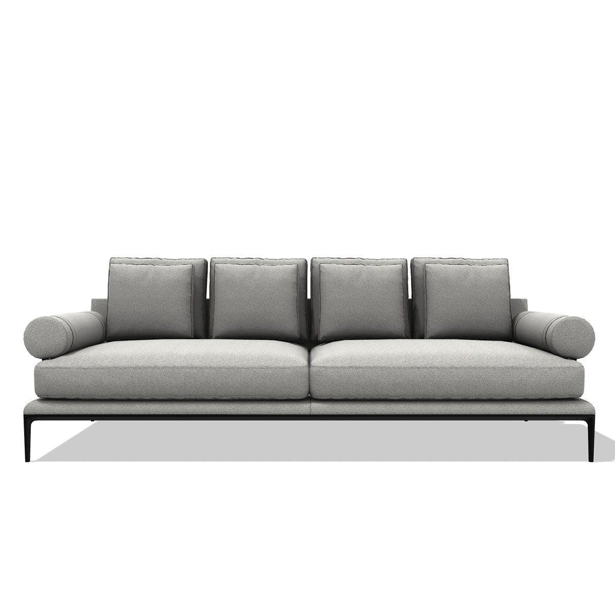 Atoll Sofa 254cm | White Alice FR Fabric