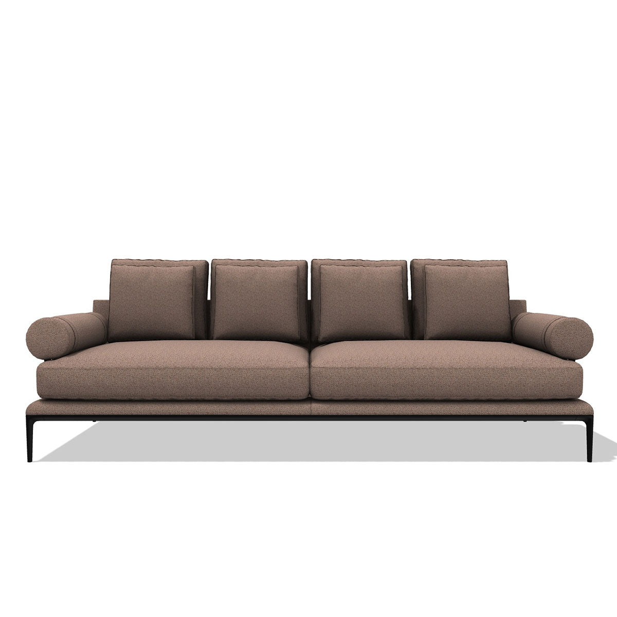 Atoll Sofa 254cm | Camel Alice FR Fabric