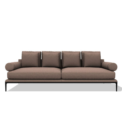 Atoll Sofa 254cm | Camel Alice FR Fabric